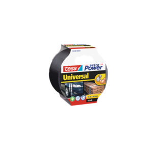 Cinta tesa ductos negra univ 50mm x 10mt