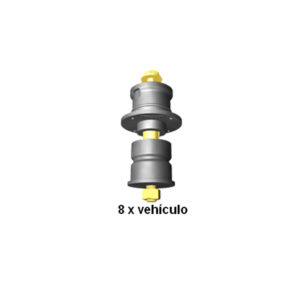 Jgo. Taco de cabina Isuzu y Luv c/doble c/bulon (K-3916)