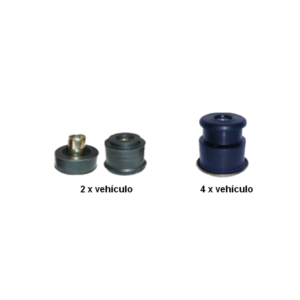 Jgo. Taco cabina Ford 2000 duty s/bulon (K-2923)