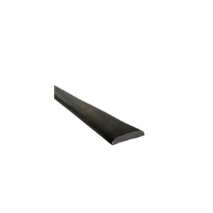Protector paragolpe negro A 3.5 cm x mt silv